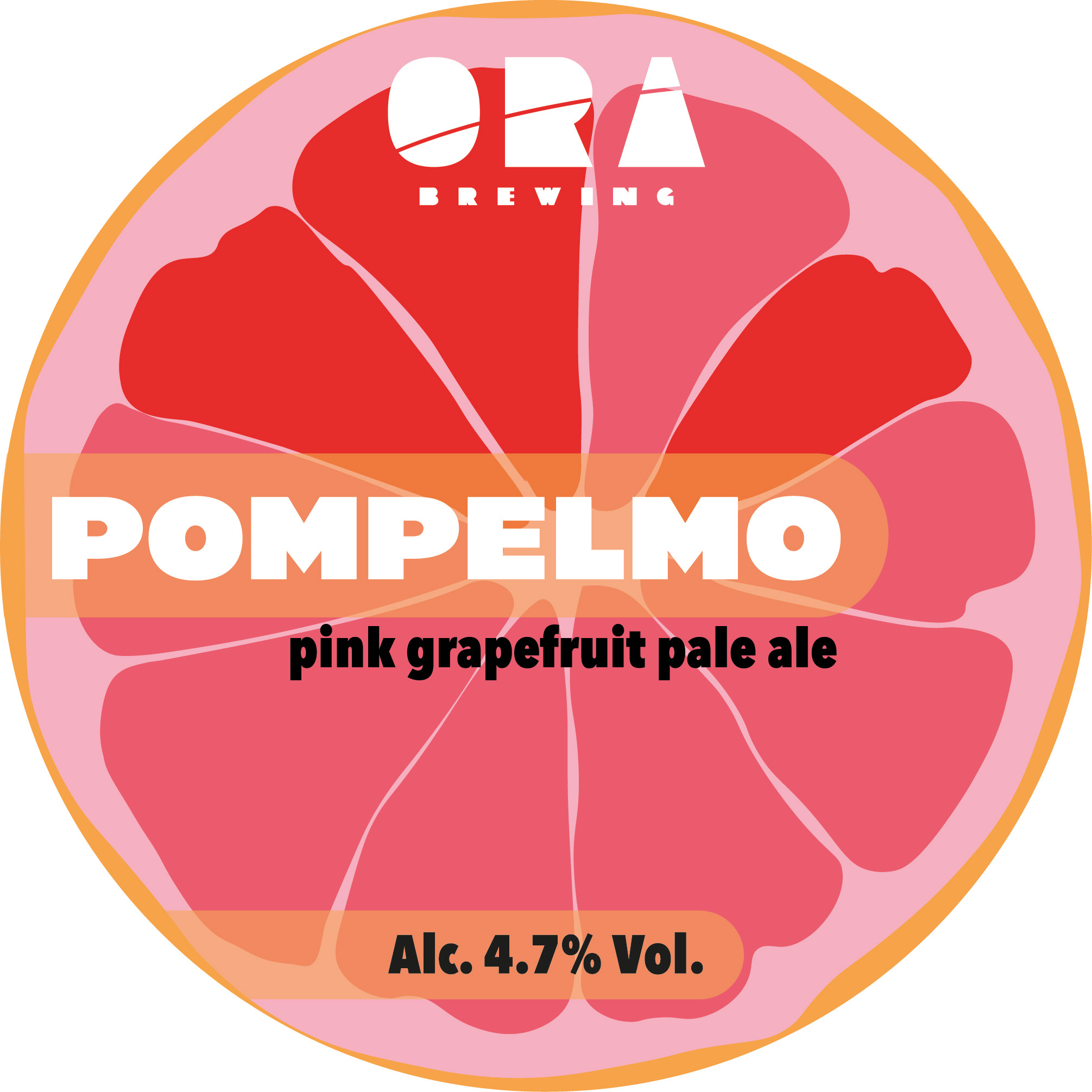 Ora Brew Co Pompelmo Pale Ale 30L Keg.