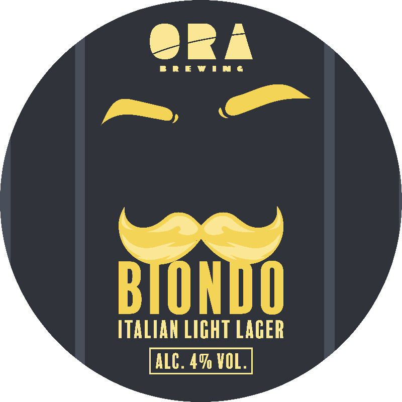Ora Brew Co Biondo Italian Light Lager 30L Keg
