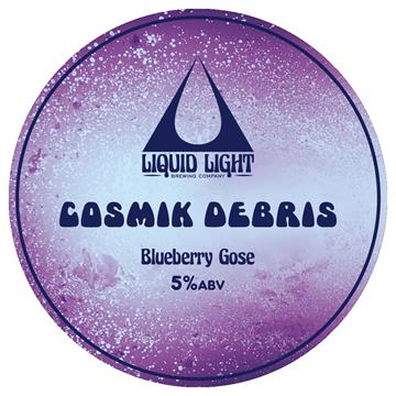 Liquid Light Cosmic Debris Blueberry Gose 30L Keg
