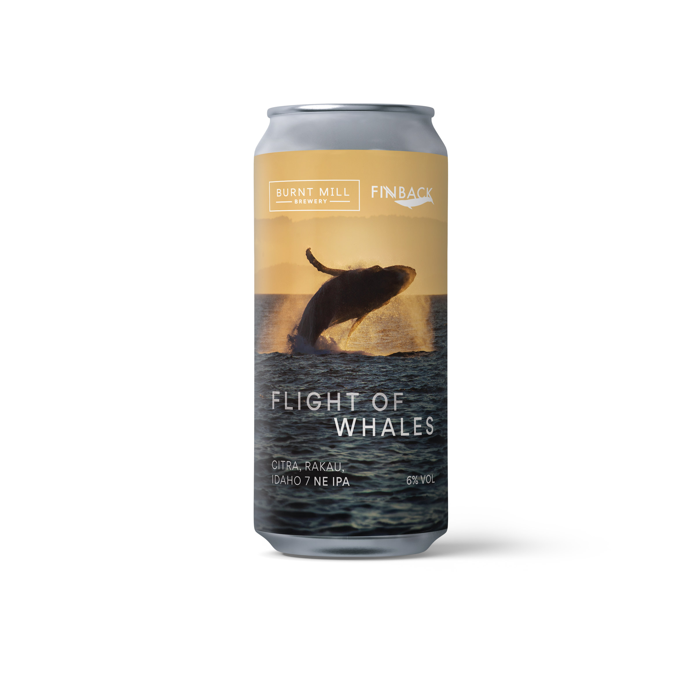 Burnt Mill x Finback Flight of Whales NEIPA 440ml Cans