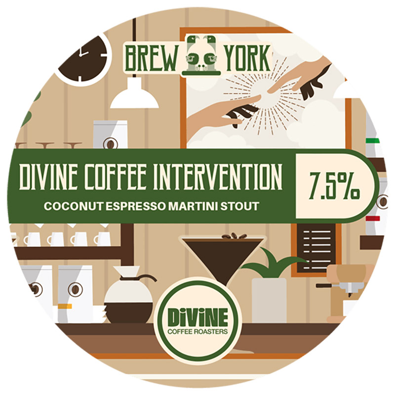 Brew York Divine Coffee Intervention Stout 20L Keg