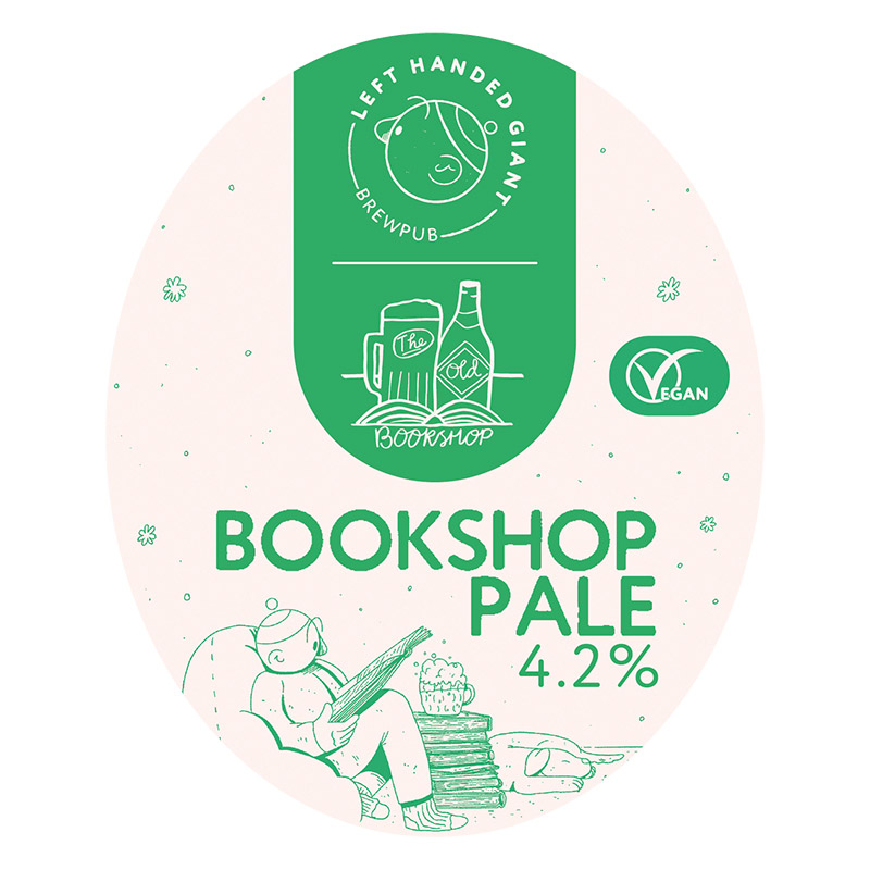 Left Handed Giant Bookshop Pale 9G Cask