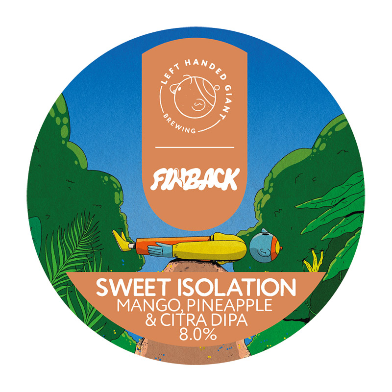 Left Handed Giant X Finback Sweet Isolation Fruited IPA 20L Keg