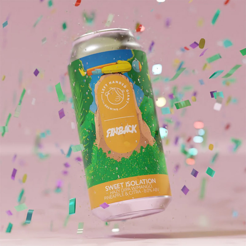 Left Handed Giant X Finback Sweet Isolation Fruited IPA 440ml Cans