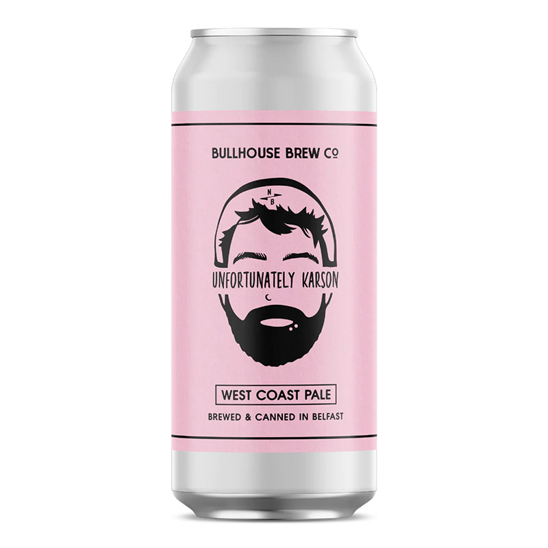 Bullhouse x North Brewing Unfortunately Karson West Coast Pale 440ml Cans