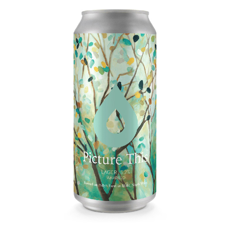 Polly's Brew Co Picture This Lager 440ml Cans