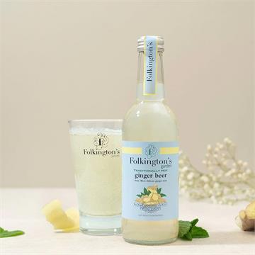 Folkington's Traditionally Hot Ginger Beer 330ml Bottles