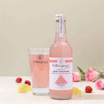 Folkington's Sparkling Pink Lemonade 330ml Bottles