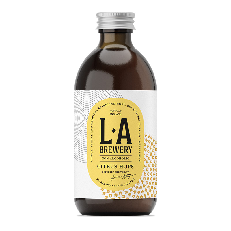 LA Brewery Citrus Hops Kombucha 330ml Bottles