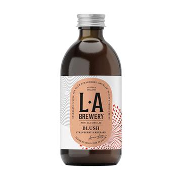 L.A Brewery Strawberry and Rhubarb Kombucha 330ml Bottles