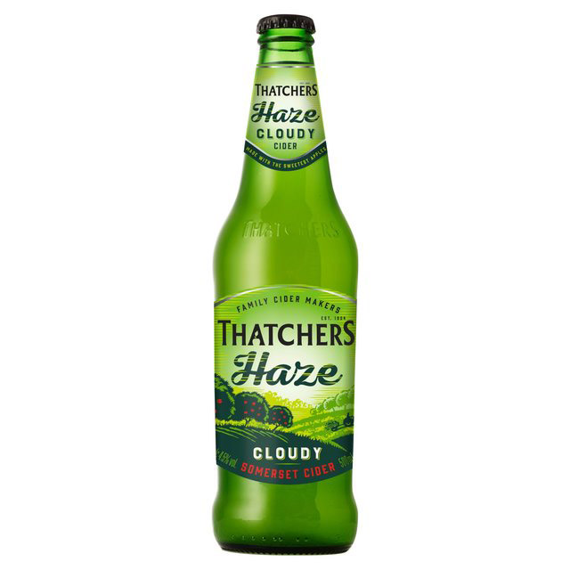 Thatchers Somerset Haze Cider 6 x 500ml Bottles