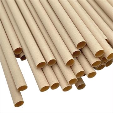 Bamboo Straws 6mm x 200mm (250 pack)