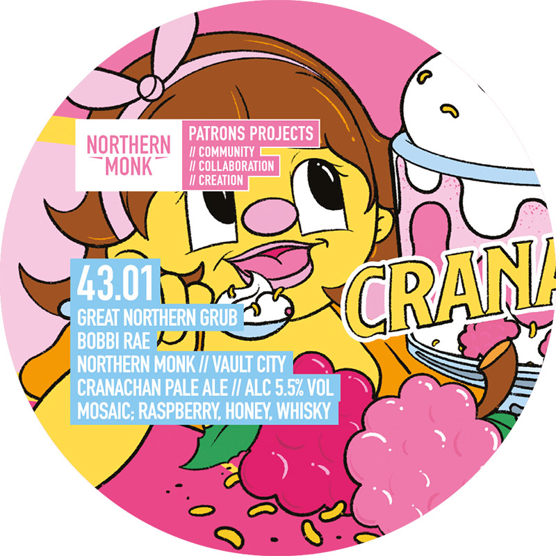 Northern Monk X Vault City Cranachan Pale Ale 20L Keg