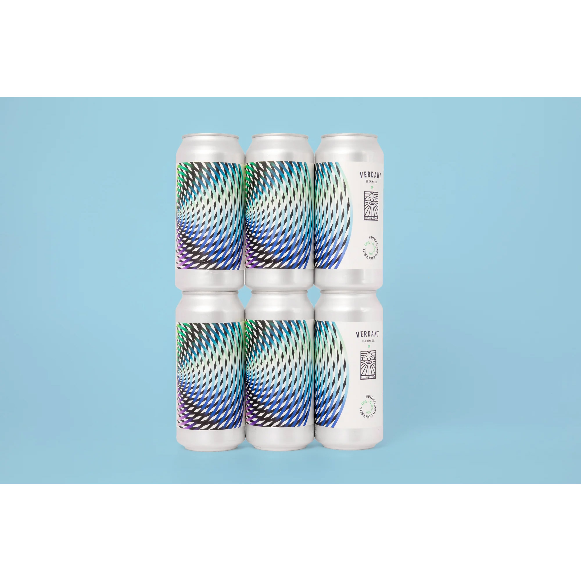 Verdant X Sureshot Spuiral Into Control IPA 440ml Cans