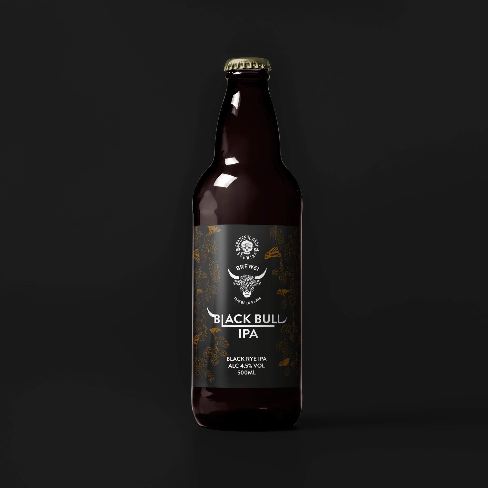Brew61 Black Bull 500ml Bottles