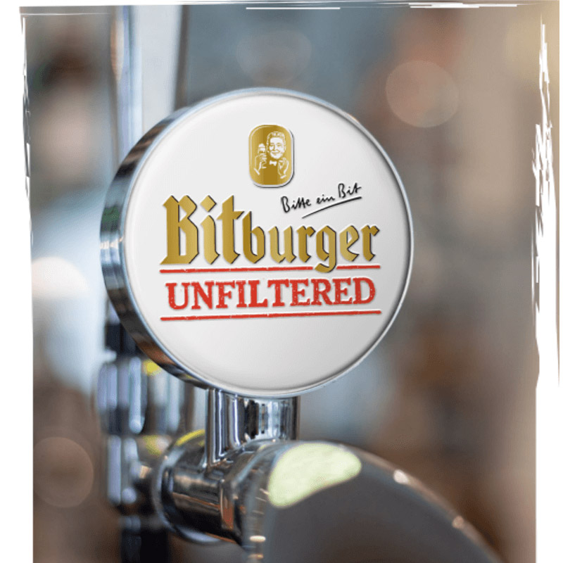 Bitburger Unfiltered 30L Keg