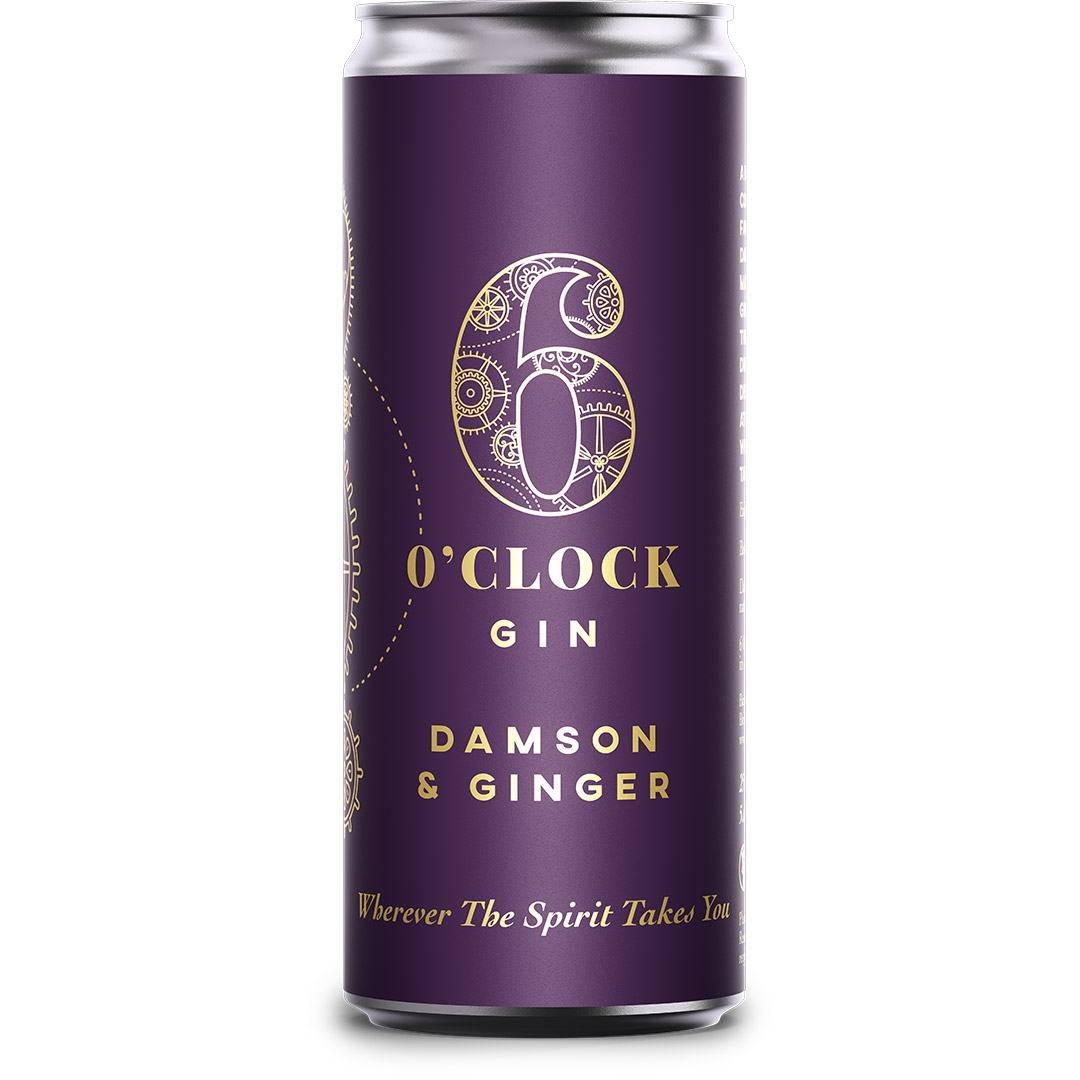 6 O'Clock Damson & Ginger G&T Cans