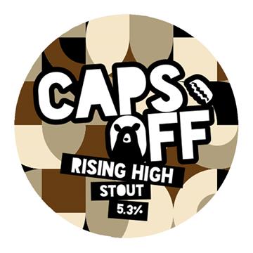 Caps Off Rising High Stout 30L Keg