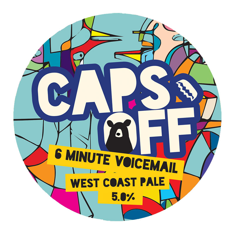 Caps Off 6 Minute Voicemail West Coast IPA 30L Keg