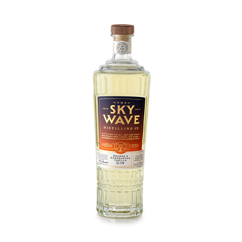 Sky Wave Orange & Vanilla  Gin 70cl