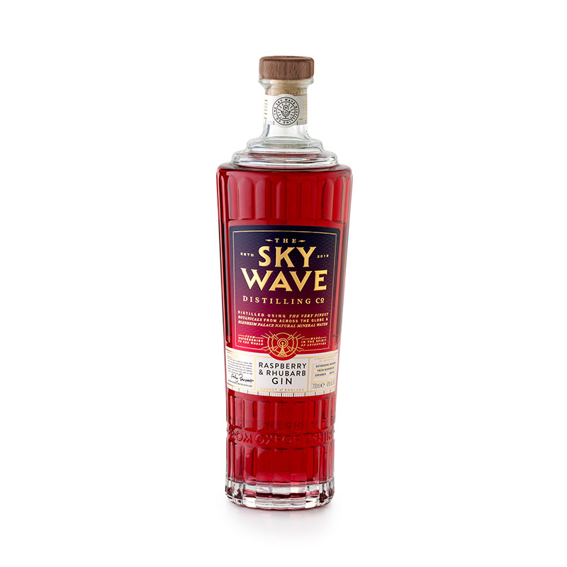 Sky Wave Raspberry & Rhubarb Gin