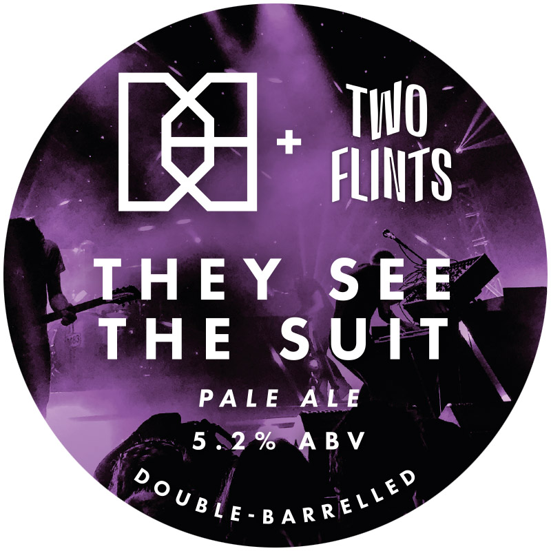 Double-Barrelled X Two Flints They See The Suit Pale Ale 30L Keg