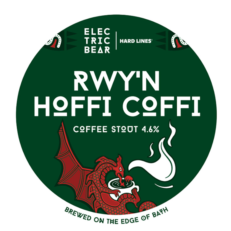 Electric Bear Rwy’n Hoffi Coffi Coffee Stout 30L Keg