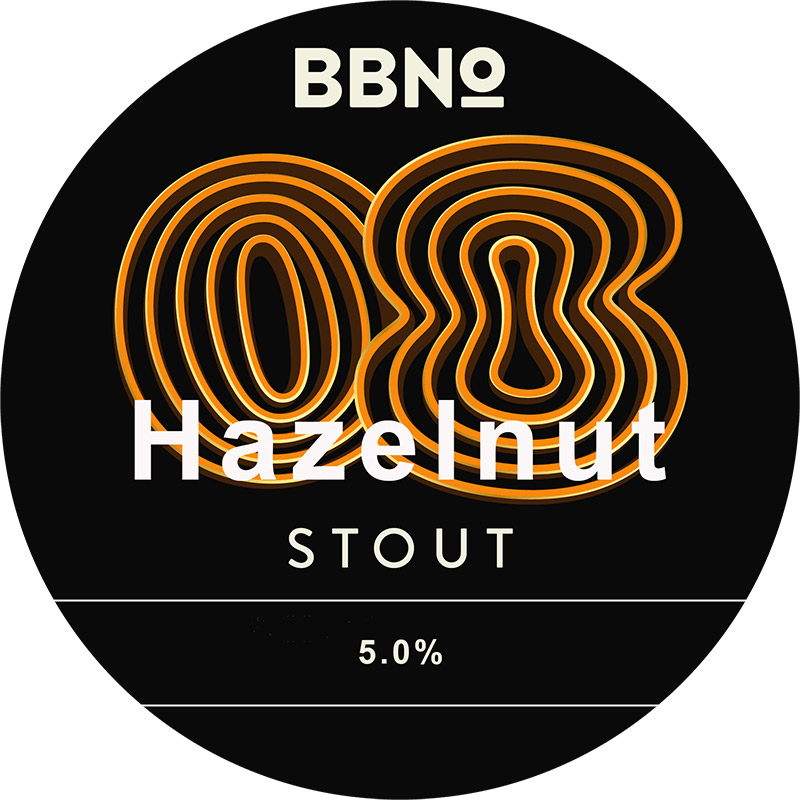 Brew By Numbers 8 Hazelnut Stout 30L Keg