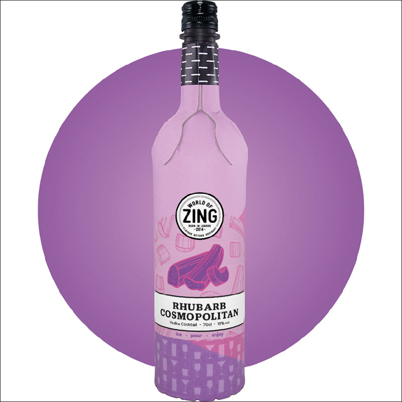 Zing Rhubarb Cosmopolitan