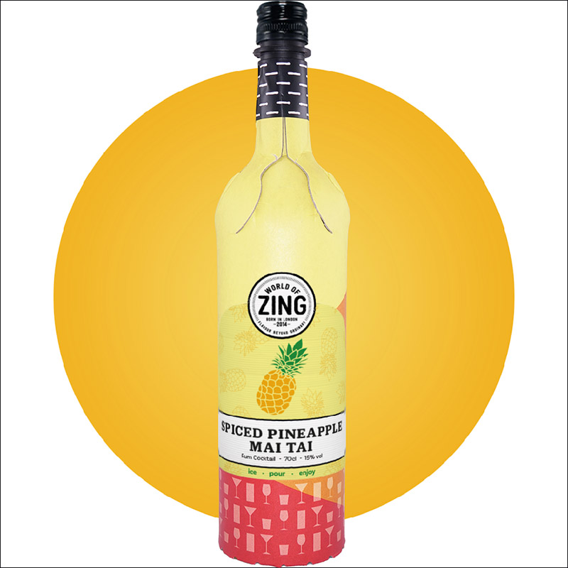 Zing Spiced Pineapple Mai Tai