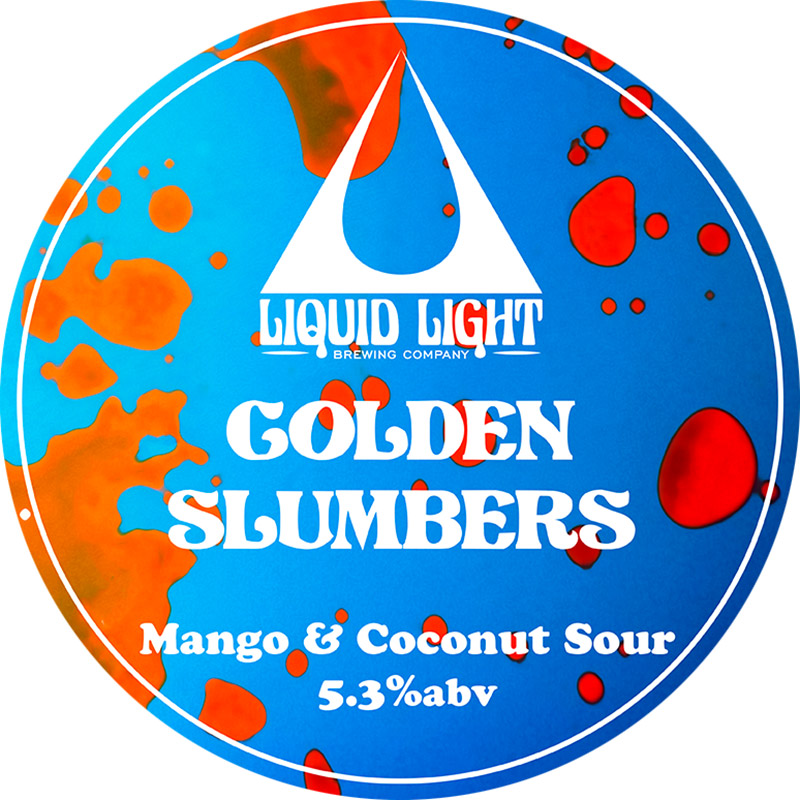 Liquid Light Golden Slumbers Mango & Coconut Sour 30L Keg