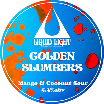 Liquid Light Golden Slumbers Mango & Coconut Sour 30L Keg