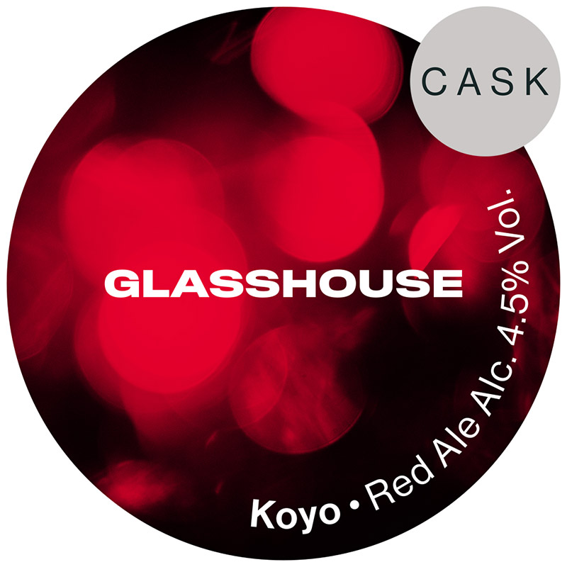GlassHouse Koyo Red Ale 9G Cask