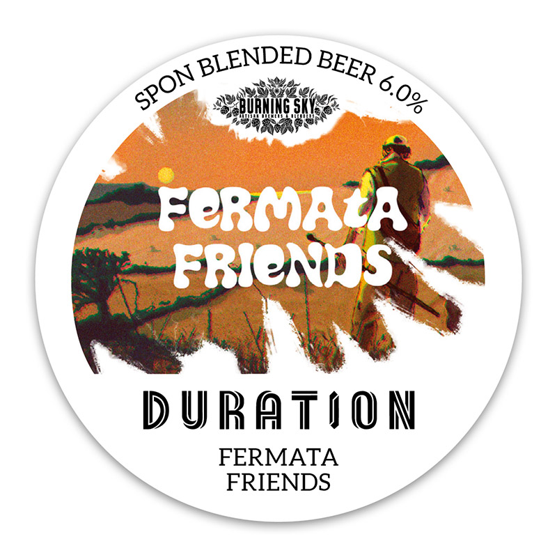 Duration X Burning Sky Fermata Friends Spon Belgian IPA 20L Key Keg