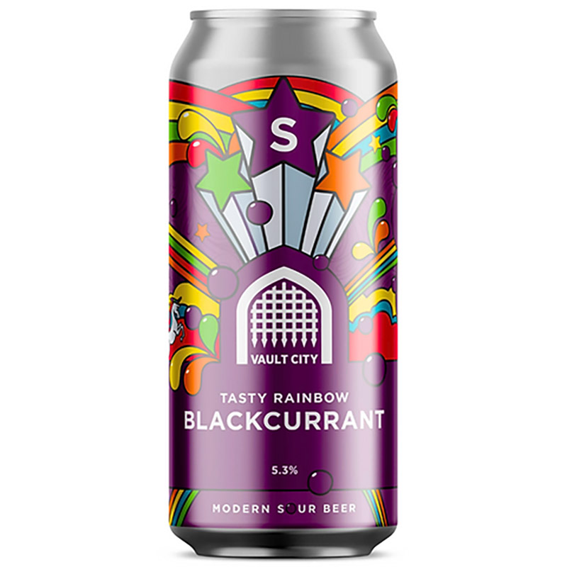 Vault City Rainbow Blackcurrant Sour Cans