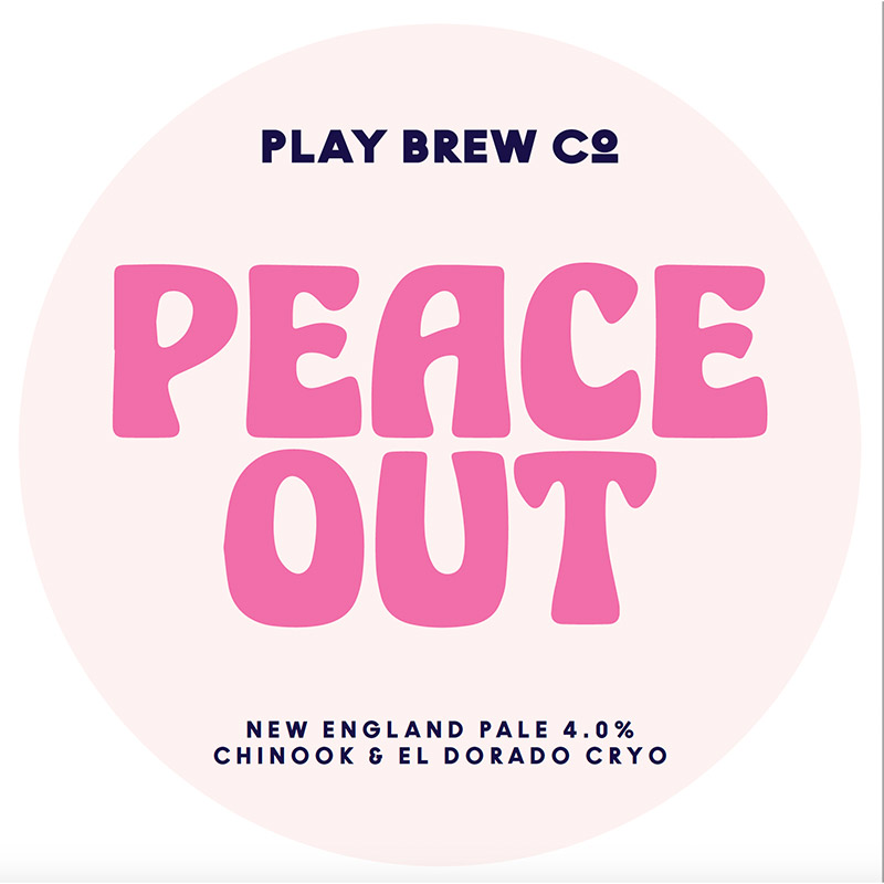 Play Peace Out Pale Ale 30L Keg
