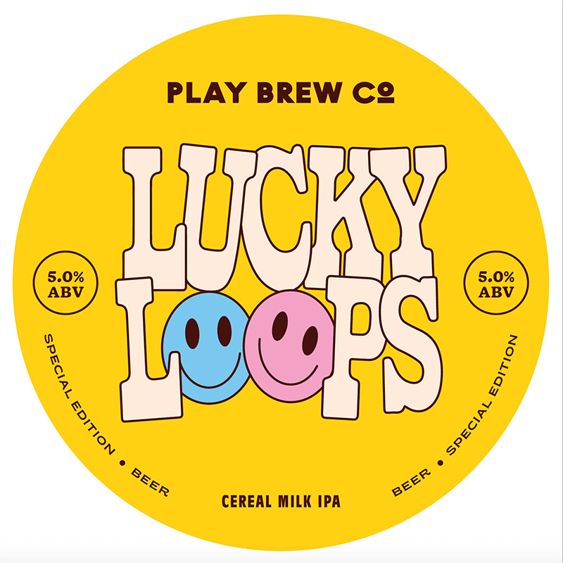 Play Lucky Loops Cereal Milk IPA 30L Keg