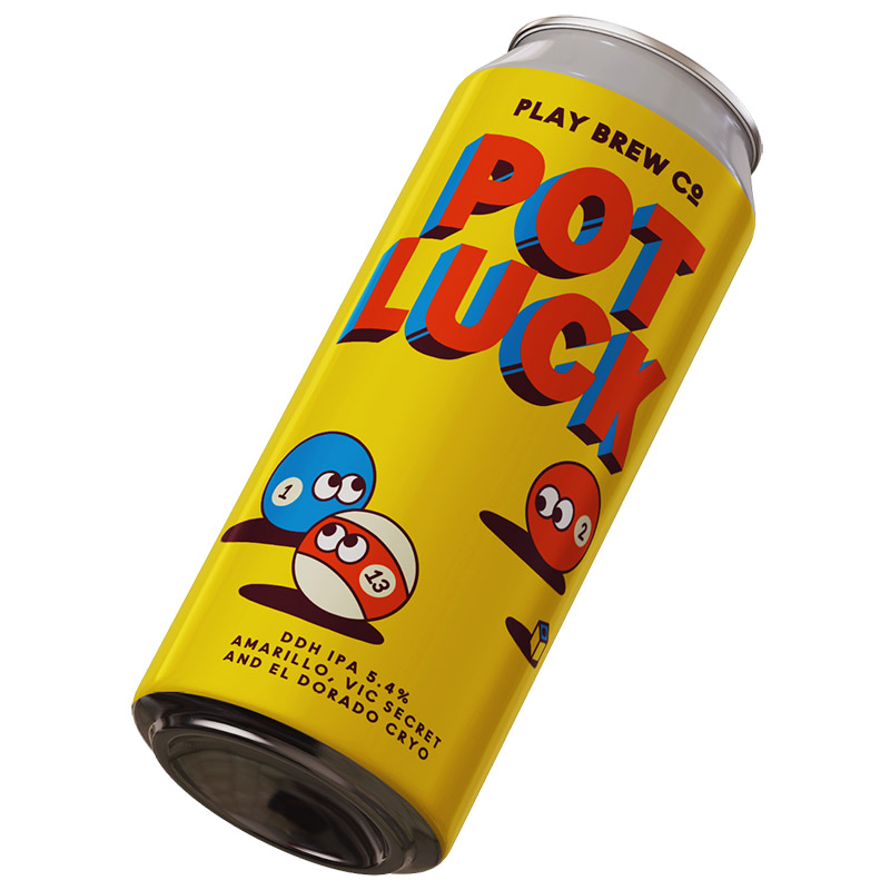Play Potluck DDH IPA 440ml Cans