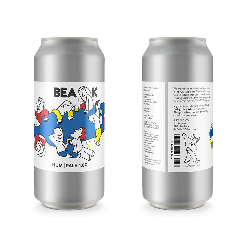 Beak Hum Pale Ale 440ml Cans