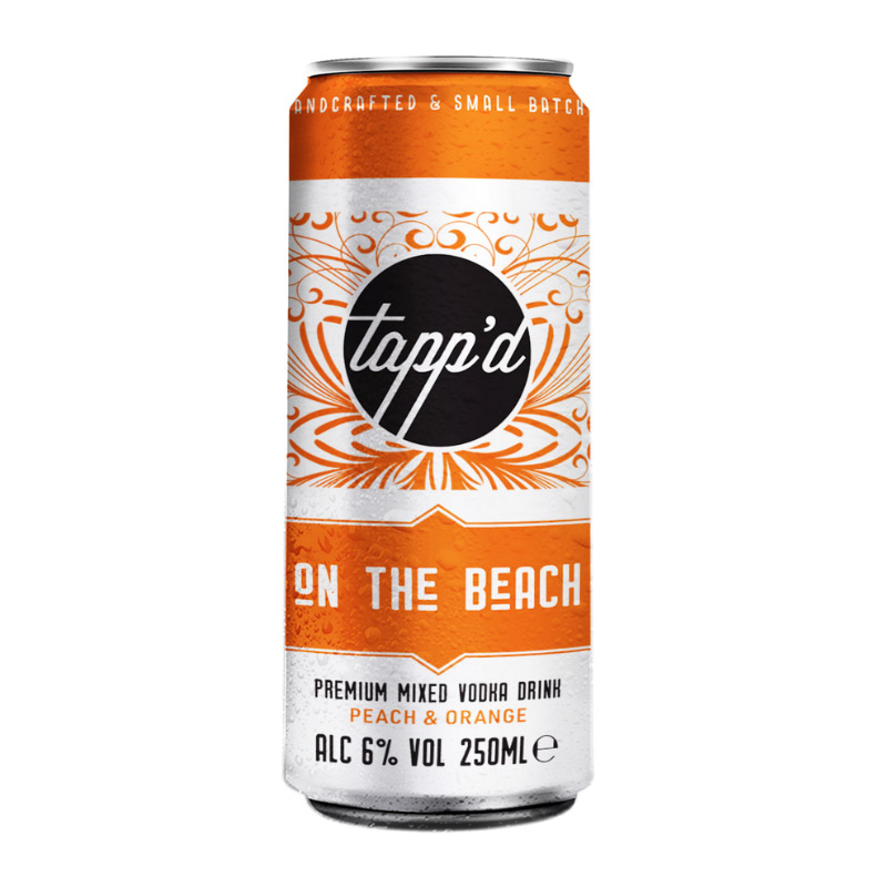 Tapp'd On The Beach 250ml Cans