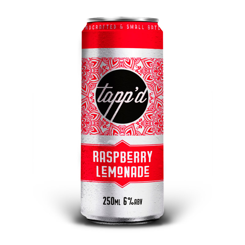 Tapp'd Raspberry Lemonade 250ml
