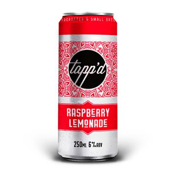 Tapp'd Raspberry Lemonade 250ml Cans
