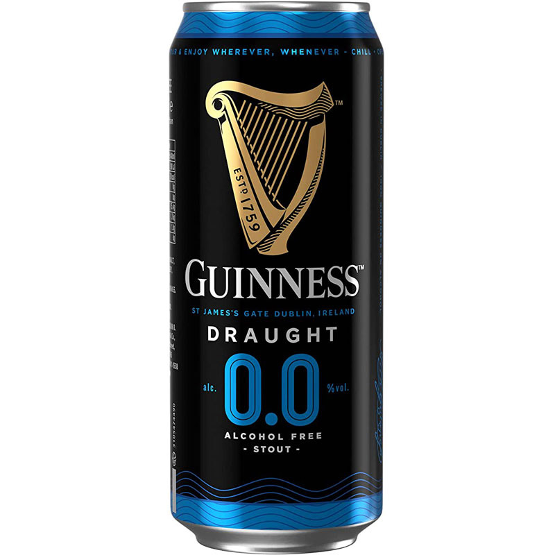 Guinness Zero 538ml Draught Cans