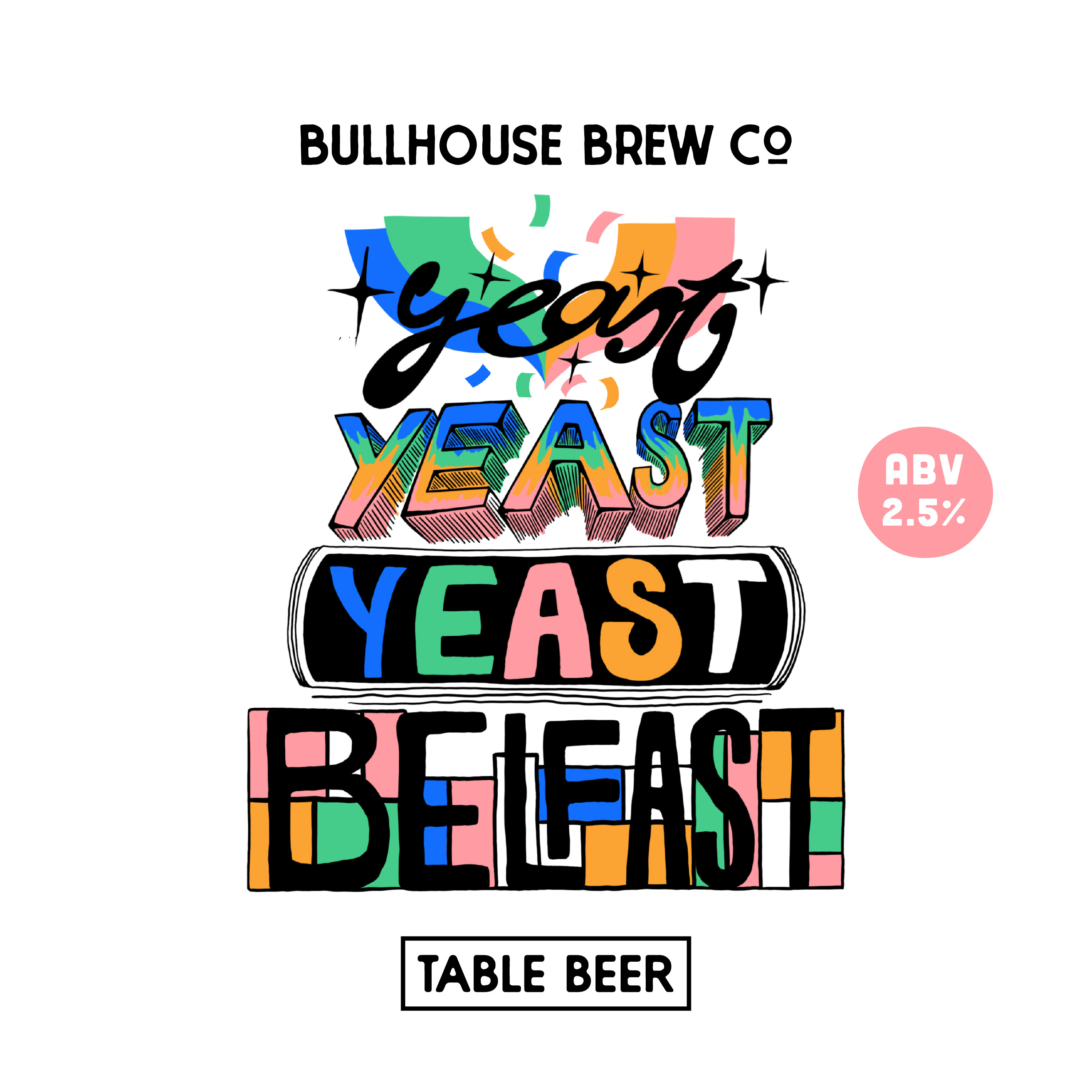 Bullhouse Yeast Belfast Table Beer 30L Keg