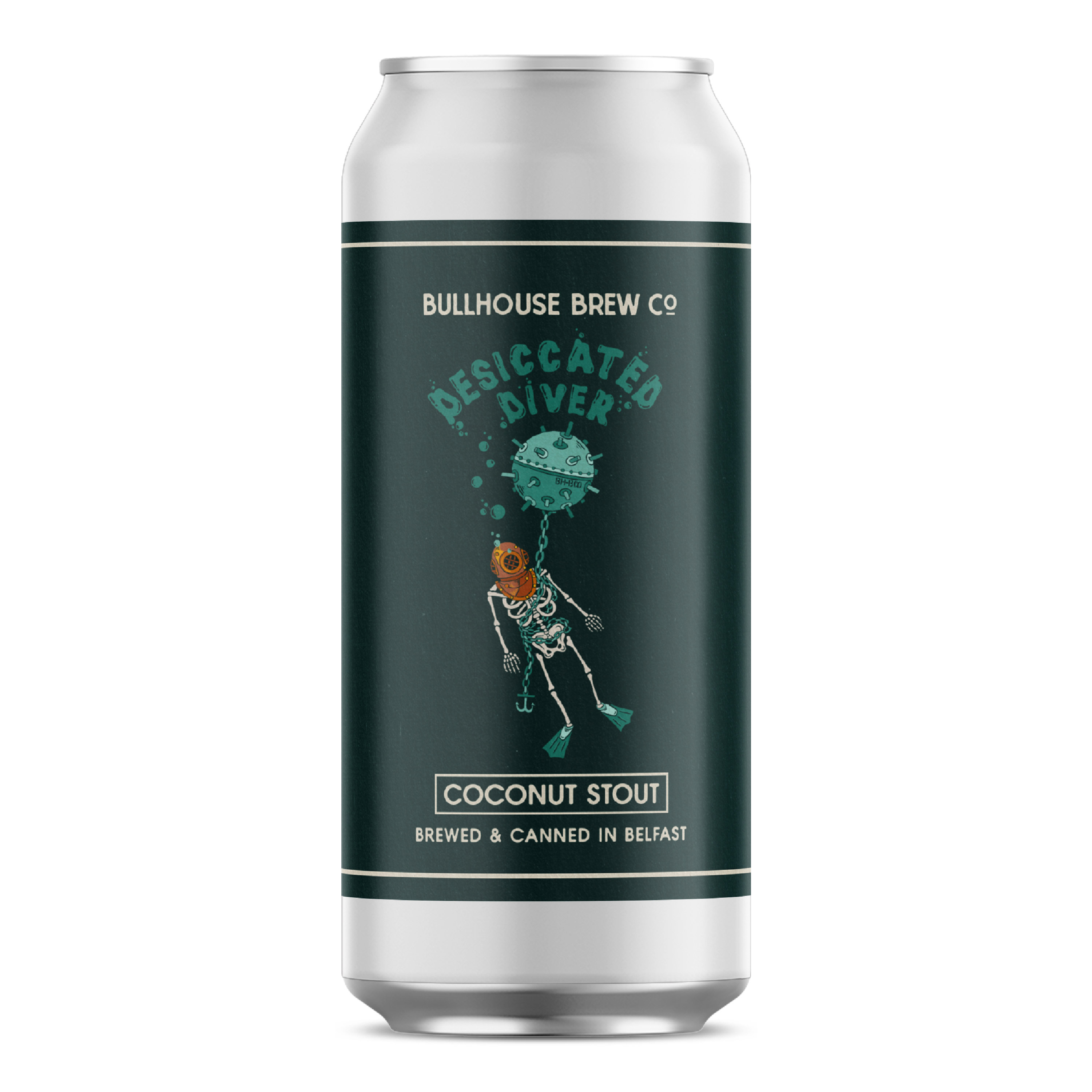 Bullhouse Dessicated Driver Coconut Stout 440ml Cans