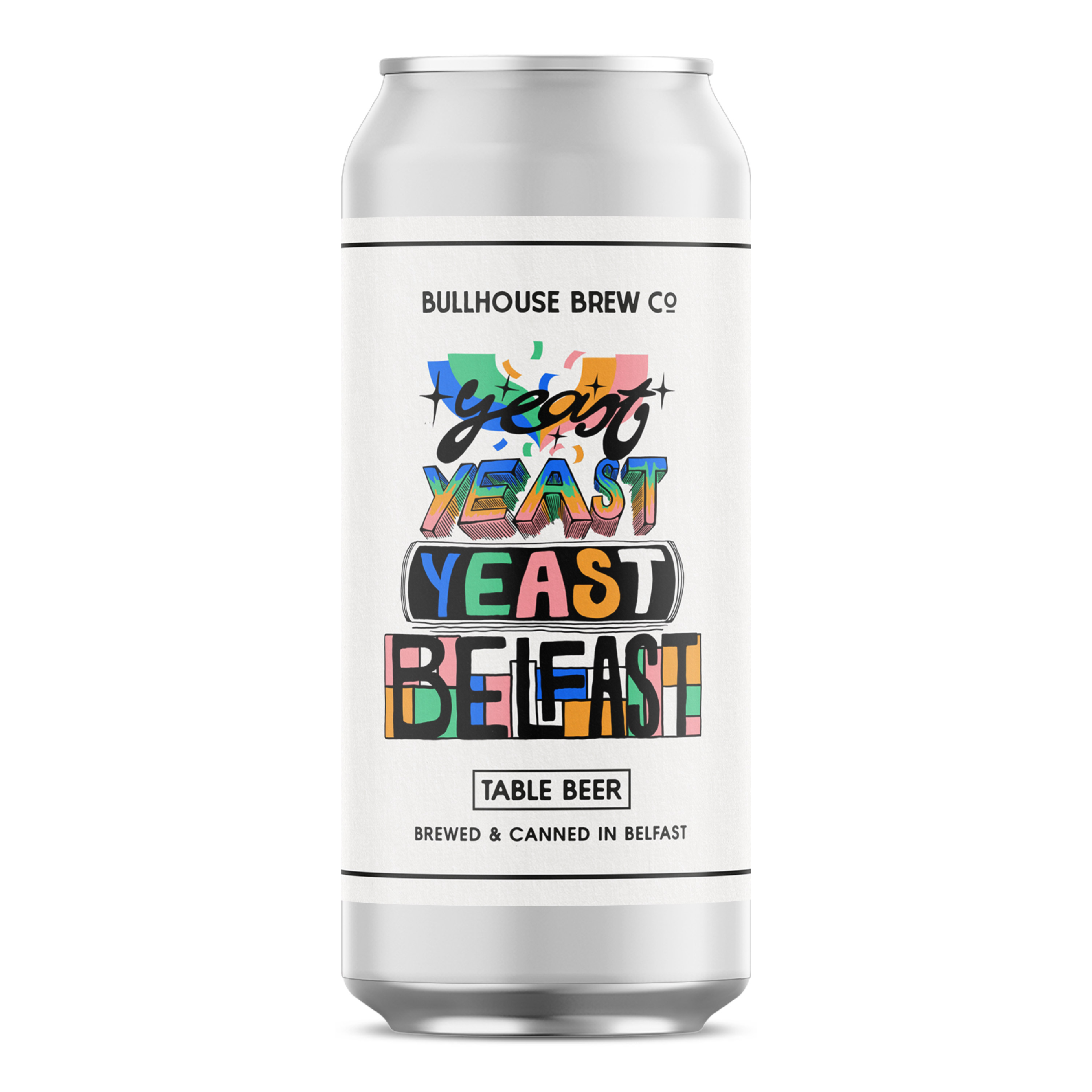 Bullhouse Yeast Belfast Table Beer 440ml Cans