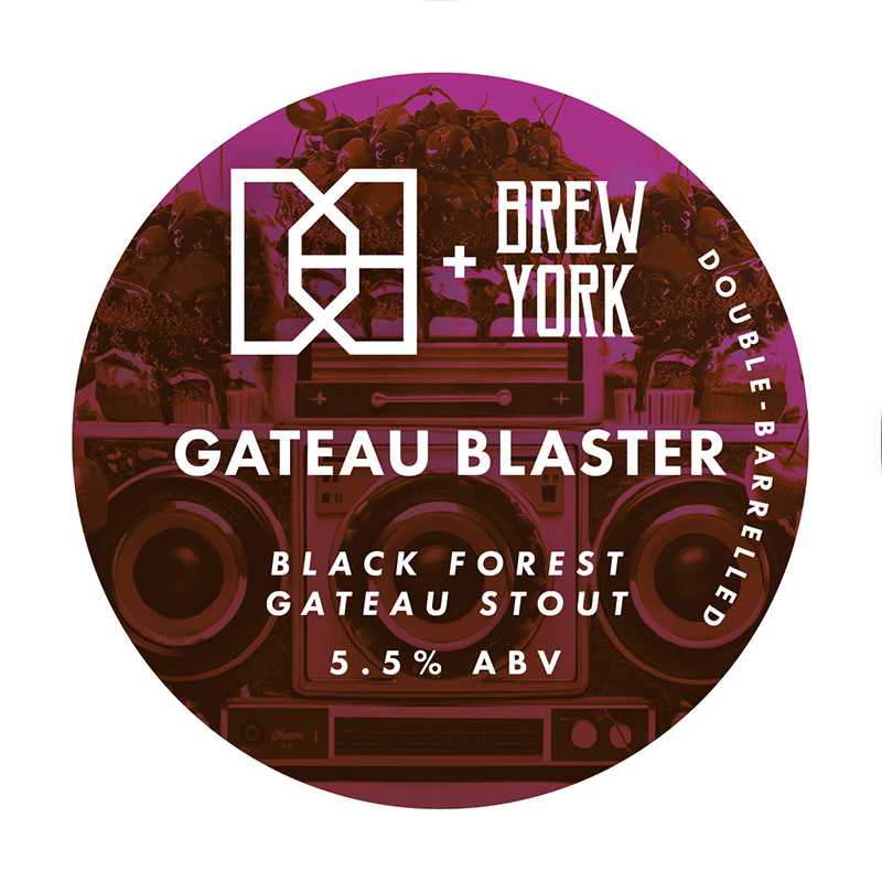 Double-Barrelled X Brew York Gateau Blaster Black Forest Stout 30L Keg