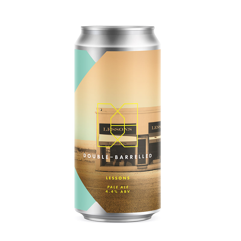 Double-Barrelled Lessons Hazy Pale Ale 440ml Cans