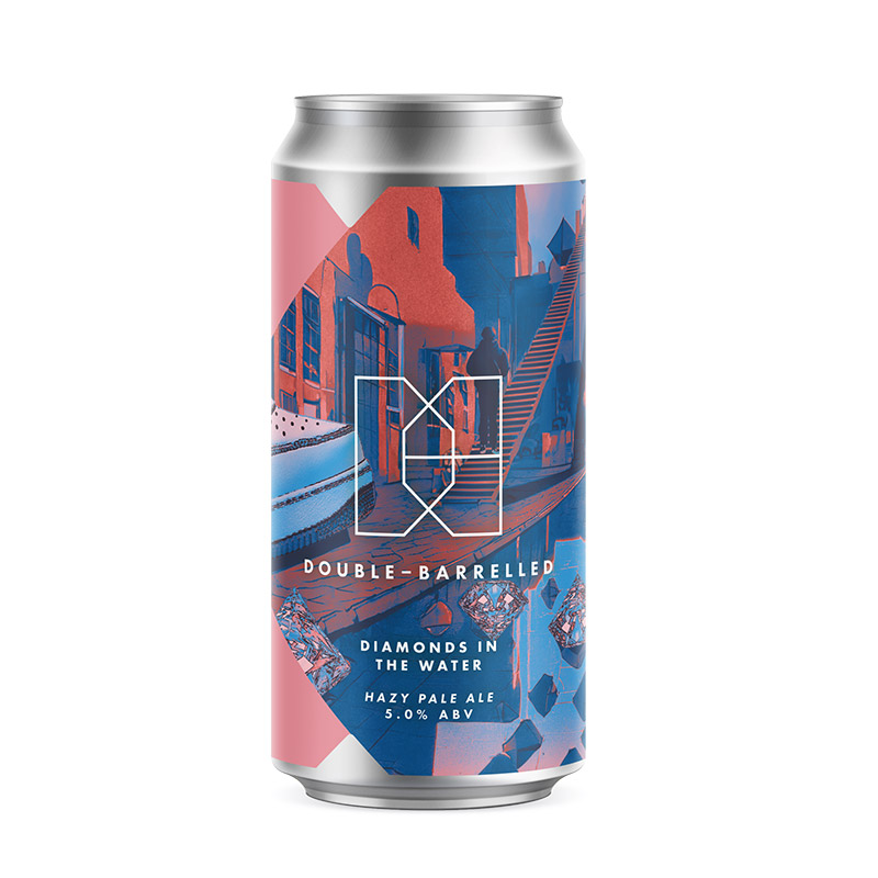Double-Barrelled Diamonds in the Water Hazy Pale 440ml Cans