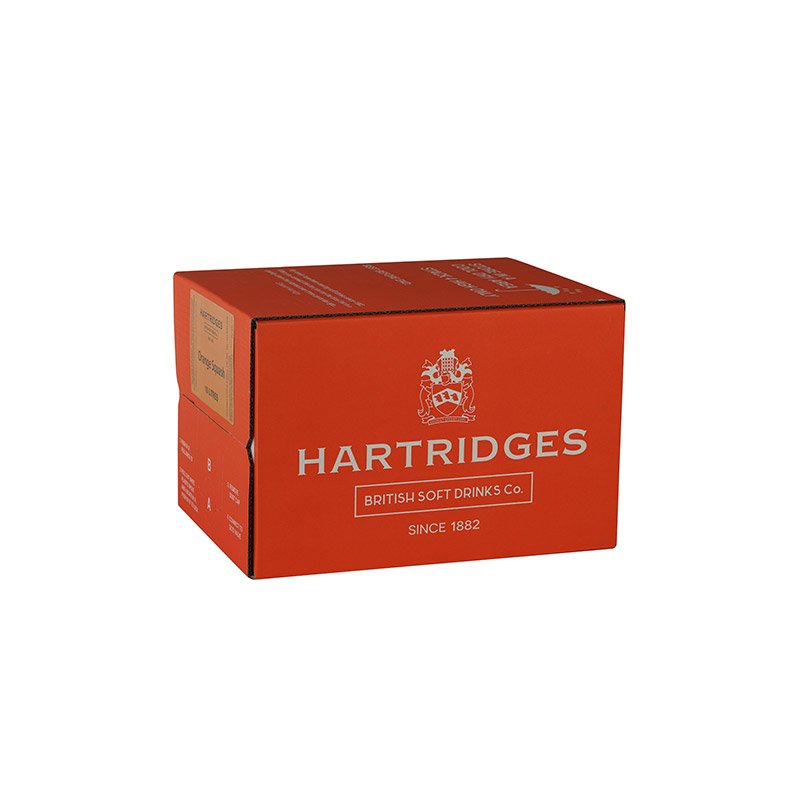 Hartridges Orange Cordial 10L Bag in Box